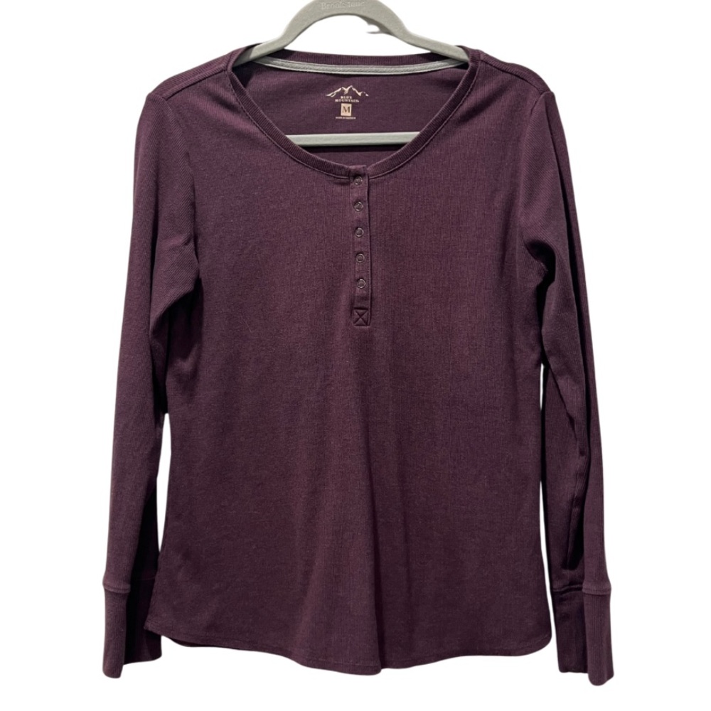 Blue Mountain purple long sleeve medium